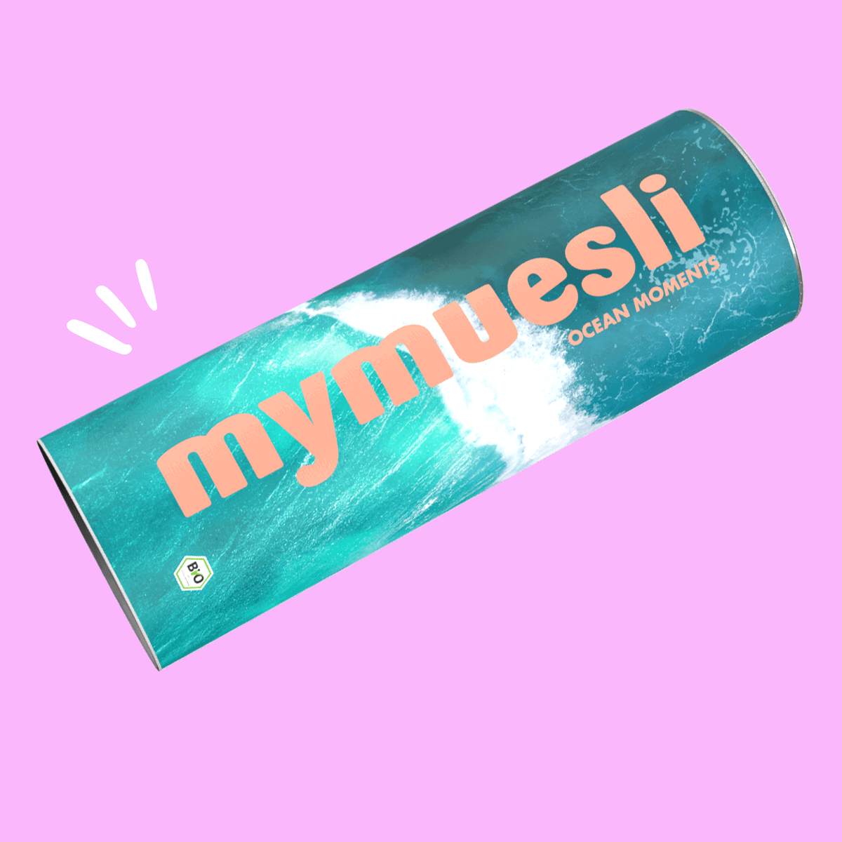 mymuesli Mixer Design Ocean Waves