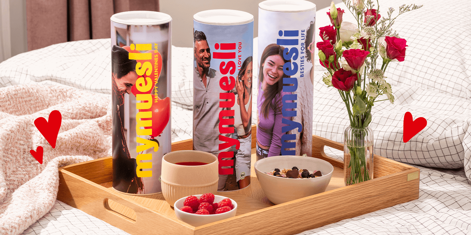 mymuesli Foto-Dose: Das perfekte Geschenk zum Valentinstag!
