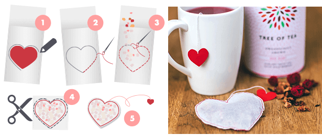 Bastelideen zum Valentinstag