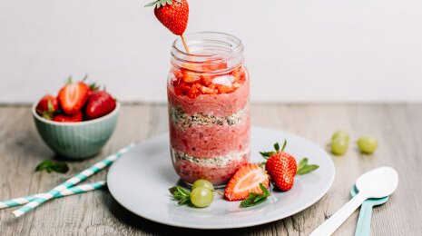 Smoothie Bowl mit Chia-Samen