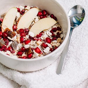 das 40 Prozent Protein Müsli enthält genügend Eiweiß für maximale Power und Muskelaufbau