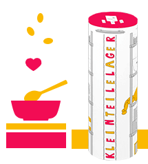 Bastelbogen Kleinteilelager