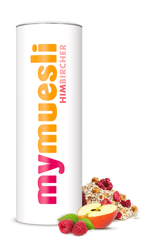 Birchermüsli mit Himbeeren