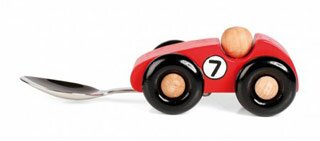 Löffel für Kinder Rennwagen