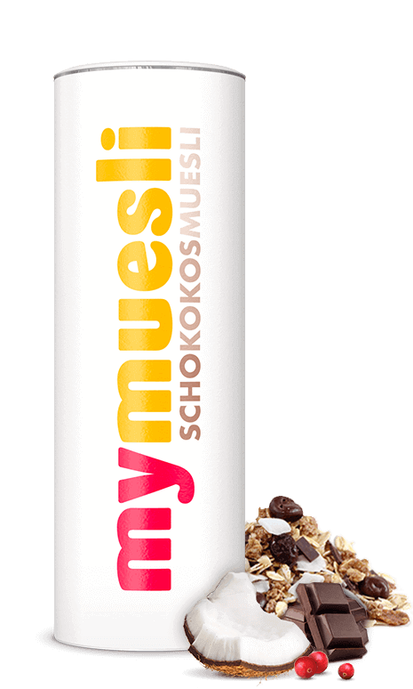 Bio-Müsli mit Schoko und Kokos