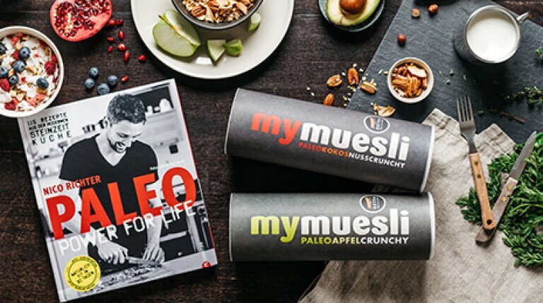 Paleo Mischung aus Nüssen und Früchten